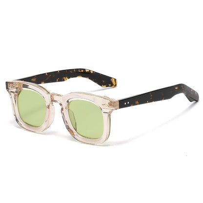 2025 Fashion Retro Handmade Acetate Women Polarized Sunglasses Outdoors UV Protection Men Sunglasses Support Prescription Lenses