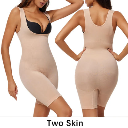 Women's One-Piece Tight Buttocks Control Lifting Shaping Shapewear Bodysuit Device High Waist Training Tight Fitting Clothing