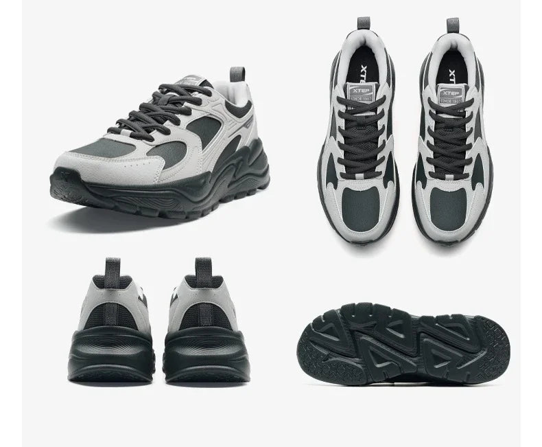 Men's Casual Shoes 2025 Winter Street Style Cushion Lightweight Wear-Resistant Breathable Walking Sneakers 875419320005