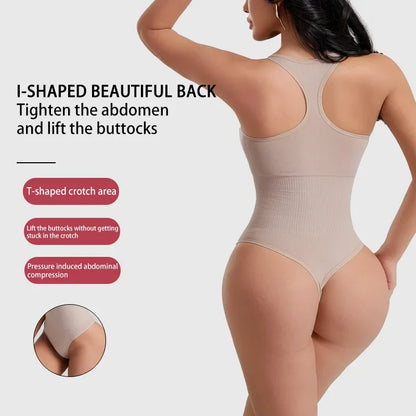 Seamless Shapewear Bodysuit Women Fajas Colombianas Full Body Shaper Thong Soft Tummy Control Butt Lifter Slimming Underwear