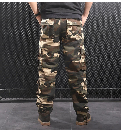 Men's Cargo Pants Men Camouflage Sweatpants Amazon Joggers  Sports Joggers Loose Fit Streetwear Male Hiking Pants