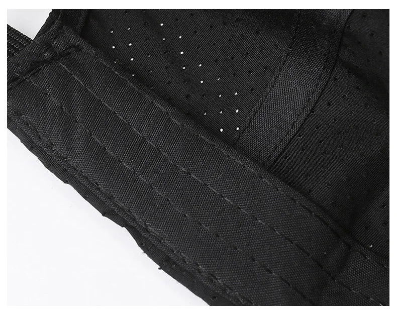 Summer Small Leather Label Quick-dry Baseball Cap Outdoor Sports Running Duck Cap Fashion Trend Simple Hat Men