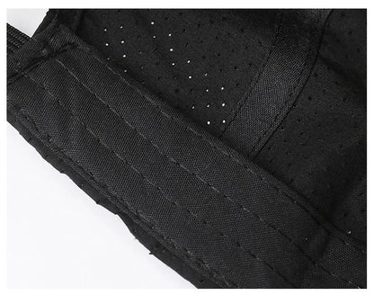 Summer Small Leather Label Quick-dry Baseball Cap Outdoor Sports Running Duck Cap Fashion Trend Simple Hat Men