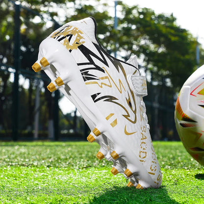 New Men Kids Football Boots Ultralight Professional Boys Match Grass Soccer Shoes Cleats Non-Slip Training Shoes Drop Shipping