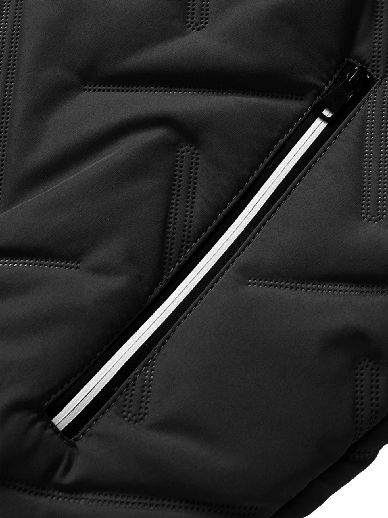 Men's Casual Stand-Up Collar Winter Jacket, Autumn and Winter Style Coat, Windproof, Cold-Proof, and Warm Top