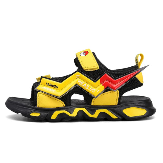 New boys Barefoot Shoes Kids Summer Beach Cute Printing Boys Sandals Comfortable Breathable Non-slip Children's Shoes