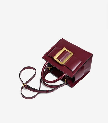 Chic Buckle Handbag Women 2026 New High Quality Trend Exquisite Luxe Shoulder Bag Distinctive Design Faux Leather Crossbody Bag