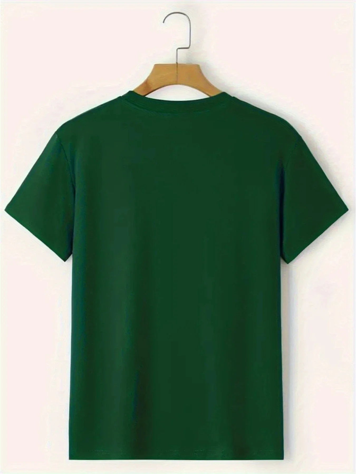 Men's Summer 100% Cotton Fashionable Casual Loose Brooklyn Pattern Printed Sports Round Neck Short Sleeve T-shirt Top