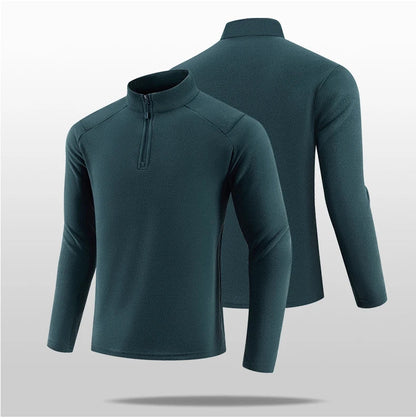 2025 High-quality outdoor sports Inner lining autumn/winter warm long-sleeved stand-up collar Tops running fitness jackets
