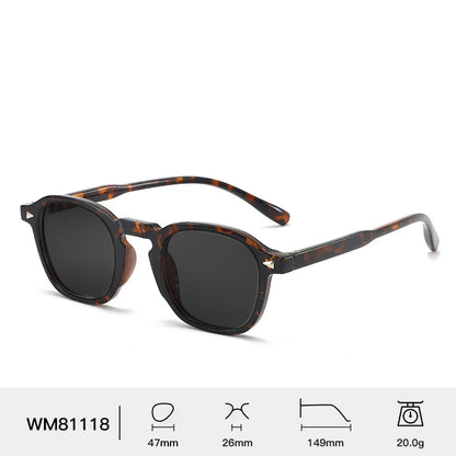 Designer Classic New Fashion 2025 Luxury Vintage Custom Logo Oval Shades Retro Myopia Sunglasses Women Men Solar Gafas