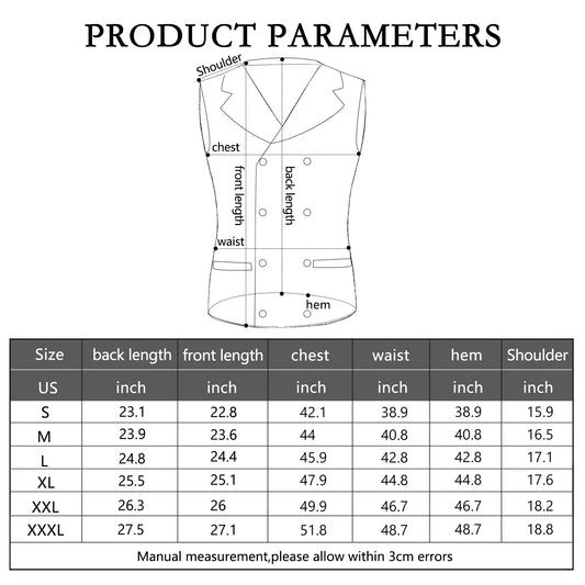 Slim 4PC Vest Necktie Pocket Square Cufflinks Silk Men's Waistcoat Neck Tie Set for Suit Dress Wedding Paisley Floral Vests Gift