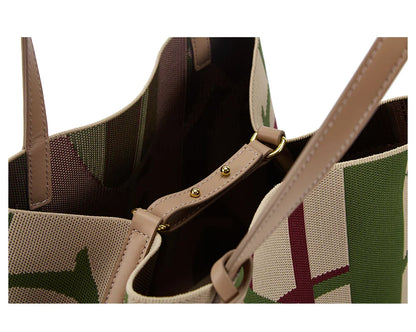 Fashion Retro Design New Women's Handbag Shopping Holiday Tourism High Capacity Handbag