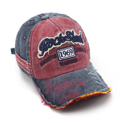 Retro Letter Embroidery Baseball Caps Spring Summer Men Women Cotton Adjustable Casual Hat Hip Hop Streetwear Sun Hats y2k hat