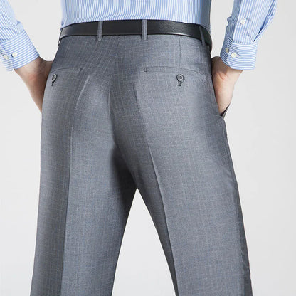 Summer Business Thin Suit Pants For Men 29-44 Spring Autumn Male Formal Stretch Solid Dress Office Trousers