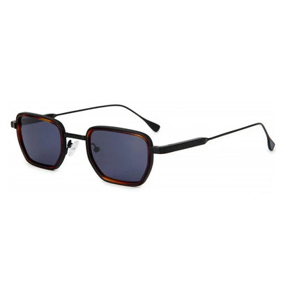 Vintage High-end Metal Steampunk Sunglasses Men Square Polarized Sun Glasses Women Stylish Retro Brand Shades Male Female UV400
