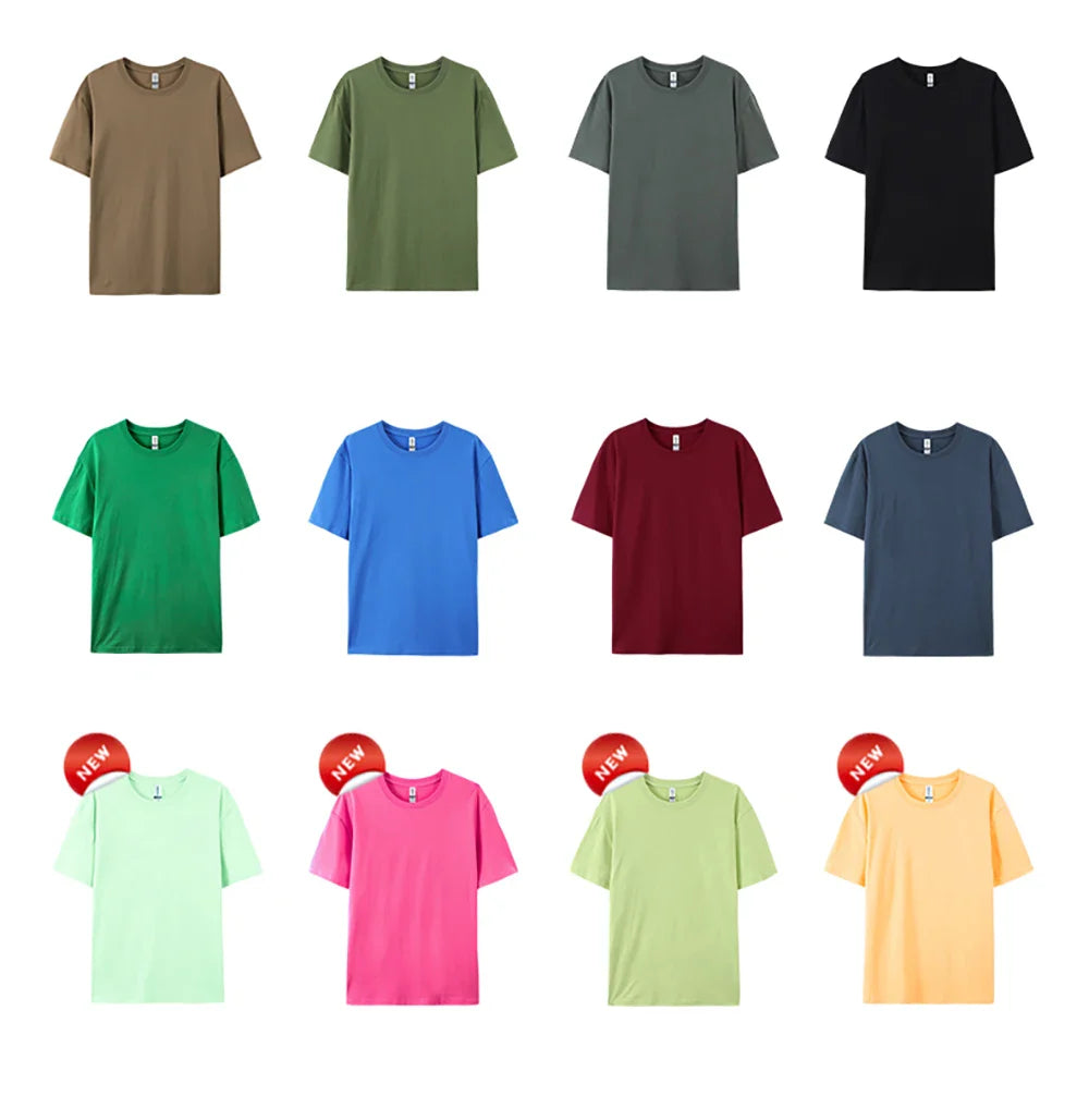 New York Brooklyn 1898 Art Letter T-Shirts Men Summer Cotton O-Neck T Shirt All-Match Casual Top Loose Fashion Man Retro Clothes