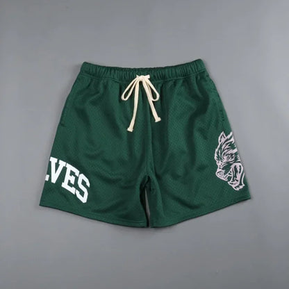 Mens Summer Streetwear Sports Casual Motorcycle Shorts Gym Fitness Mesh Quick Dry Running Beach Basketball Jogger Short Pants