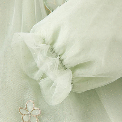 Spring Princess Baby Girl Dresses Toddler Baby Girls Long Sleeve Dress Baby Birthday Dress With Coin Wallet DB1233691
