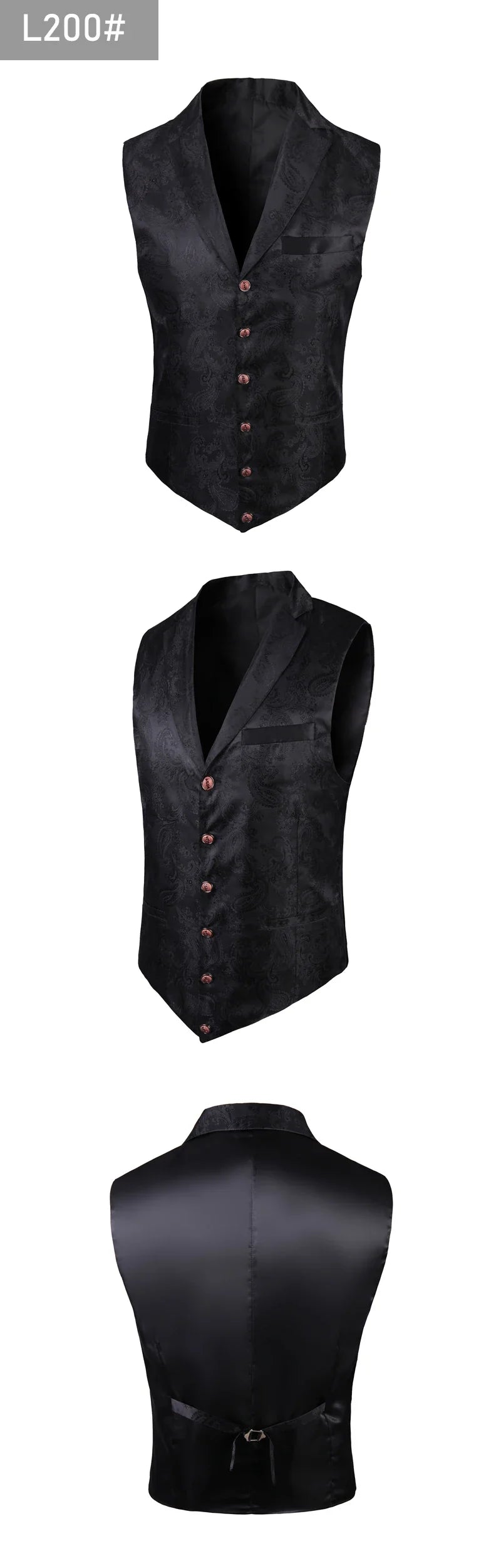2025 New High-end Suit Collar Jacquard White Vest for Men, Black Sleeveless Waistcoat,navy Blue Billiards Uniform,magician Vests