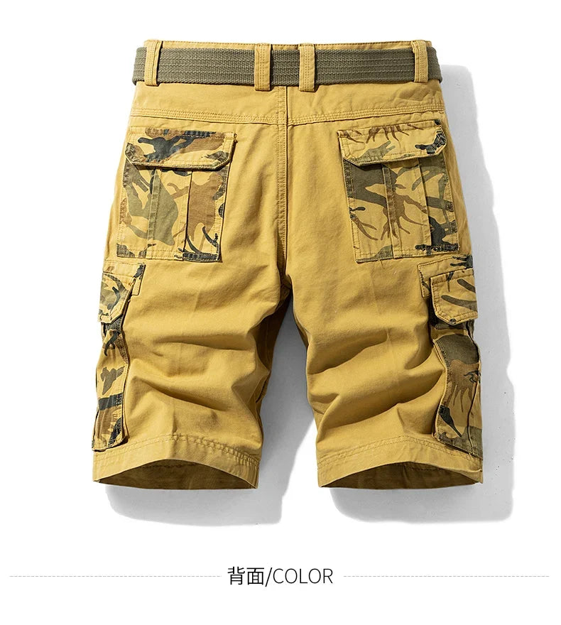 Breathable Lightweight Loose Sports Daily Wear Shorts Men Summer Casual Shorts Men Cargo Shorts Multi Pocket Outdoor Work Shorts