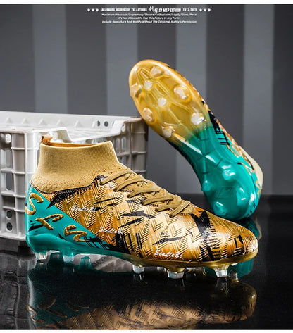 Professional Football Boots Men Soccer Shoes Society Football Cleats FG Ultralight Training Soccer Sneakers Outdoor Sports Shoe