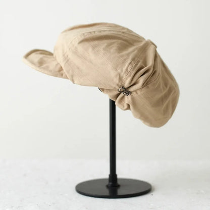 Casual Plus Size Newsboy Caps Cotton Dome Painters Hats Berets Hat