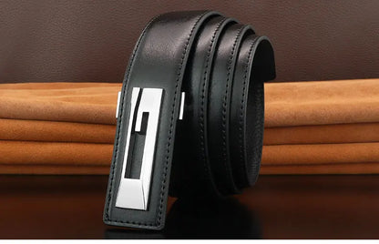 G letter belts men slide buckle designer luxury famous brand cowhide High Quality young boys fancy jeans Waistband green
