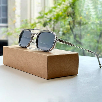 2026 Square Sunglass Men Vintage Fashion Glasses Steampunk Sunglasses Women Trendy Gafas De Sol Hombre Luxe Lunette Soleil Femme