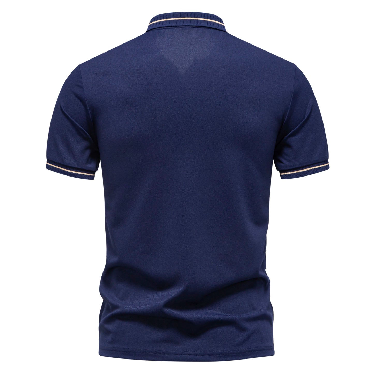 New men's T-shirt classic short sleeved polo shirt summer top casual T-shirt button collar oversized casual polo shirt