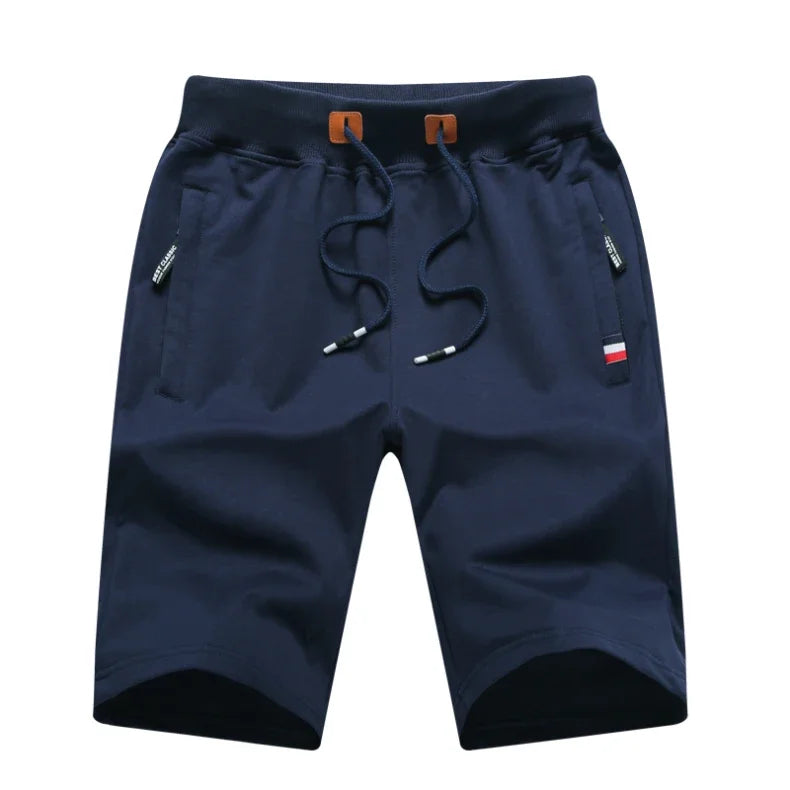 Men 2025 Summer Cotton Breeches Short Men Boardshorts Breathable Male Casual Shorts Mens Short Bermuda Beach Short Pants Hot