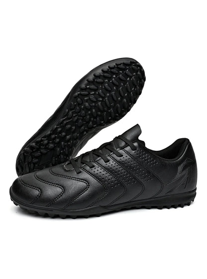 Wear Resistant TF Turf Soccer Boots PU Elastic Fabric Upper Rubber Stable Grip Sole Youth Boys Girls Football Shoes
