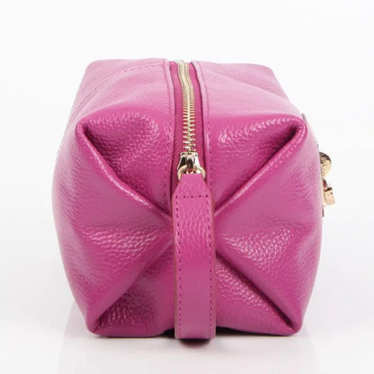 Fashion Trend Women Genuine Real Leather Underarm Bag Female Small Pouch Bag Lady Cosmetic Bags Make Up Beauty Bagsr