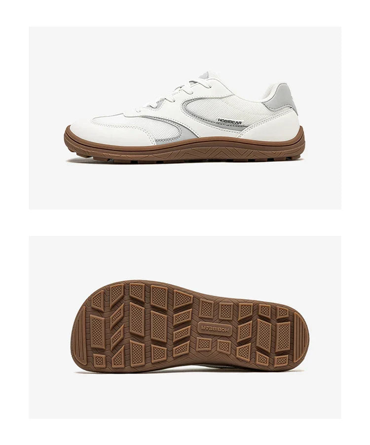 Unisex Barefoot Shoes Wide Width Minimalist Sneakers Zero Drop Classic Retro Outdoor Walking Shoes for Men Women