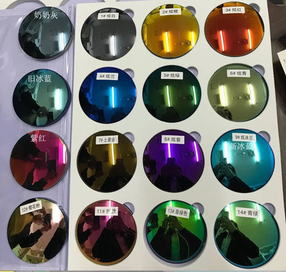 Polarized Gray Brown Pink Purple Blue Series 1.56 1.61 1.67 Prescription Glasses Lenses For Myopia Hyperopia