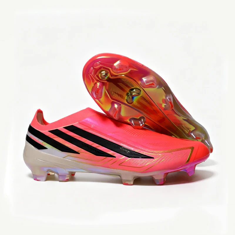 High Quality Mens Soccer Shoes 2026-F50 Breathable Non-Slip Turf Soccer Cleats Boys TF/FG Training Football Boots Chuteira Campo