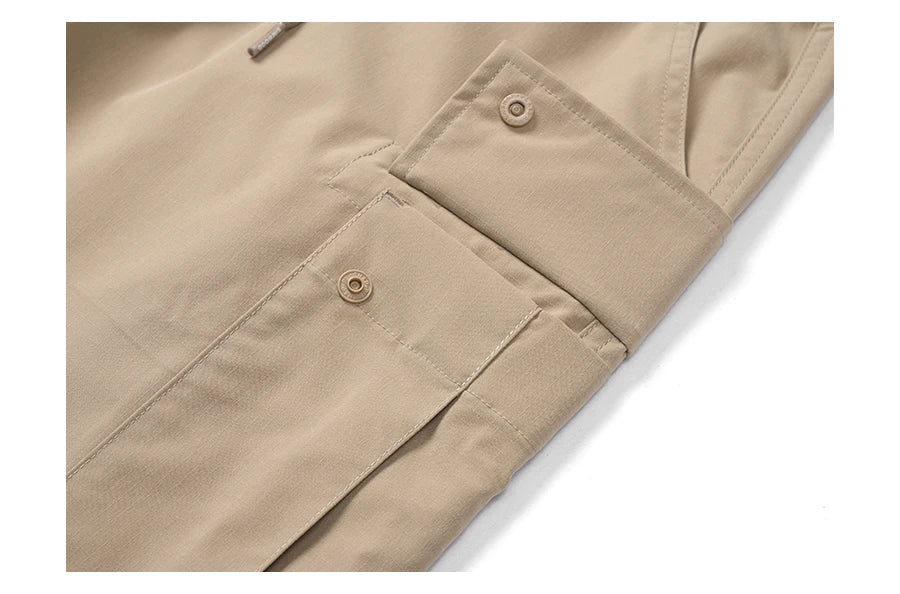 2024 Summer New Oversize Quick Dry Lightweight Outdoor Shorts Men Plus Size Casual Cargo Shorts