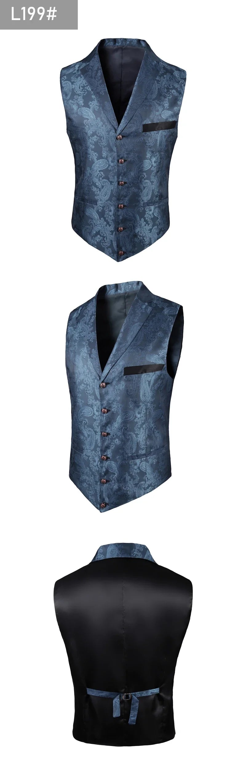 2025 New High-end Suit Collar Jacquard White Vest for Men, Black Sleeveless Waistcoat,navy Blue Billiards Uniform,magician Vests