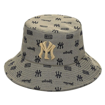 Unisex Letter Embroidery Fisherman Hat Women Summer Versatile Sunscreen Hats Sun Hat Men Trend Bucket Hats