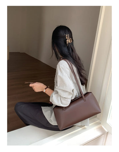 Casual High Quality Women Shoulder Bag Fashion Designer Bags for Women Handbags and Purses PU Leather Pillow Bag Shopper Tote