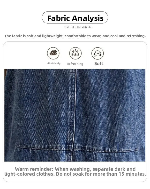 Anti-Aging High Waist Loose Women's Denim Overalls Korean Sle Summer Faion Thinming Harem Nine-Piece Pants