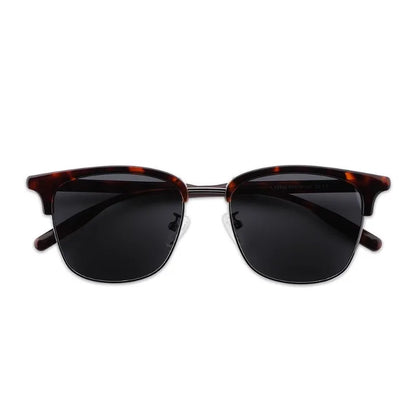 Europe and The United States Retro Sunglasses Classic Large Frame Men's Sunglasses Polarized UV Protection Travel Shading Mirror