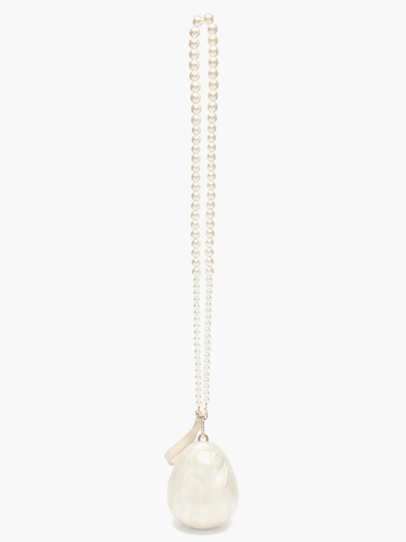 Mini Pearl Bag Crossbody Beaded Necklace Shoulder Handbag Egg Evening Fashion Totebag Women Hand Lady Phone Handbags Small Woman