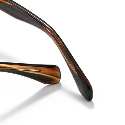 High Quality Handmade Trendy Outdoor SUN GLASSES New Fashion Acetate Sunglasses Men Women Personality Designer Eyeglasses UV400