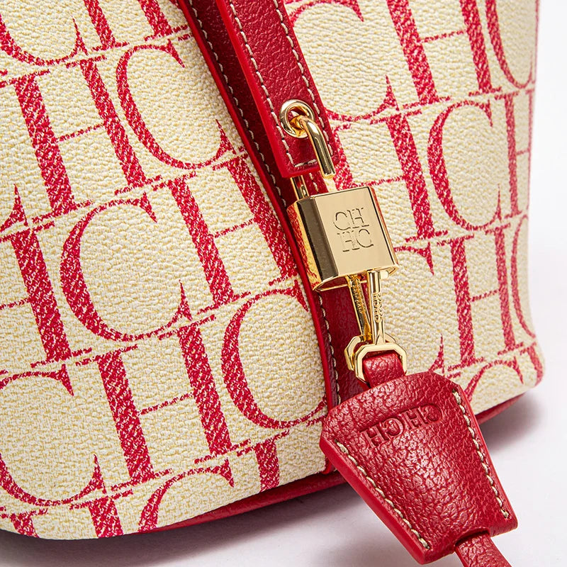 Exquisite Workmanship Women's Handbags Fashionable Versatile Letters Printed Open Pocket Design large Capacity