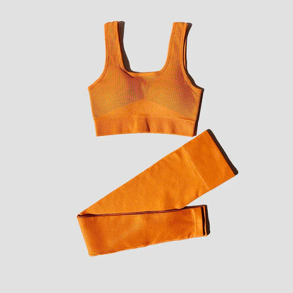 2/4/6PCS Seamless Women Yoga Set Workout Sportswear Fitness Bra Sport Pants Gym Clothing High Waist Leggings Shorts Sports Suits