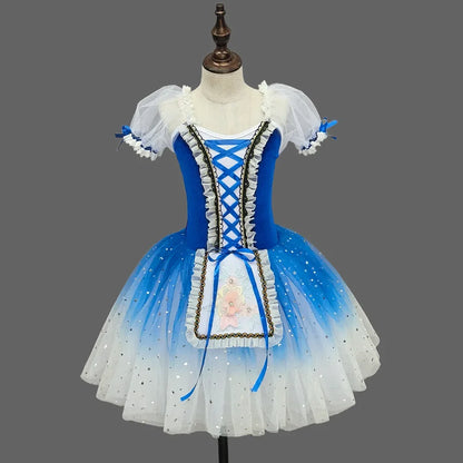 Girls' Ballet Skirt, Dance Skirt, Children's Ballet Skirt, Campus Dance Programs, Collective Stage Performance Costumes
