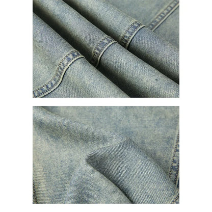 Man Pants Mens Jeans Summer New High Street Fashion Casual Thin Ice Silk Curved Blade Trousers For Men
