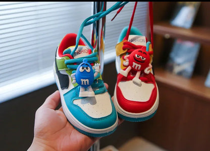 Boys Girls Shoes Board Shoes Children Casual Shoes New Four Seasons Kids Single Sneaker Mandarin Ducks Basketball Sports Shoes