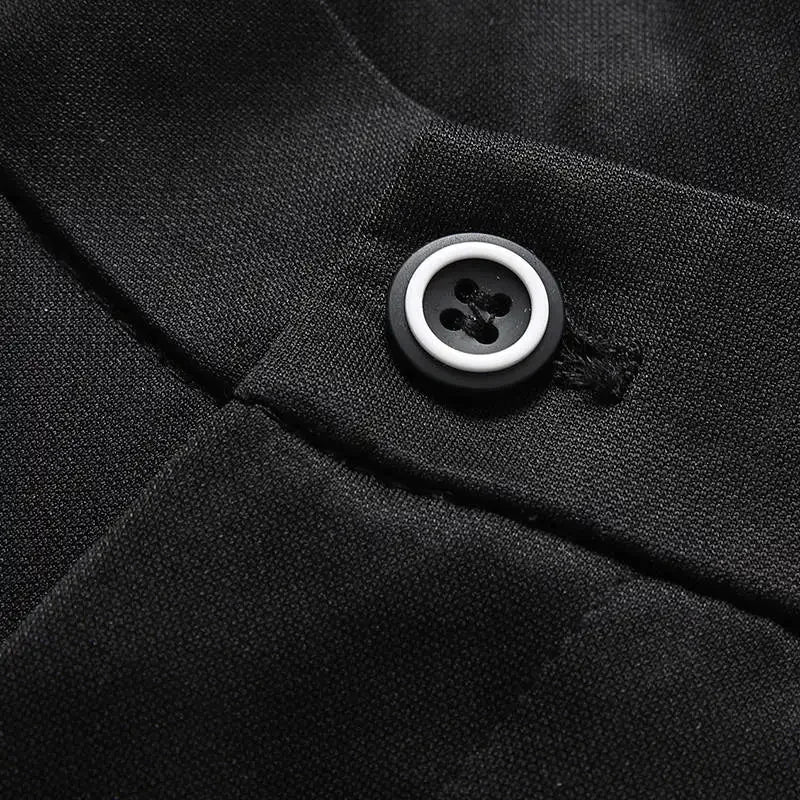 Black Suit Pants for Men Spring and Autumn Stretchy and Non-Ironing Office Trousers Slim Fit Formal Pants for Men Dress Pants