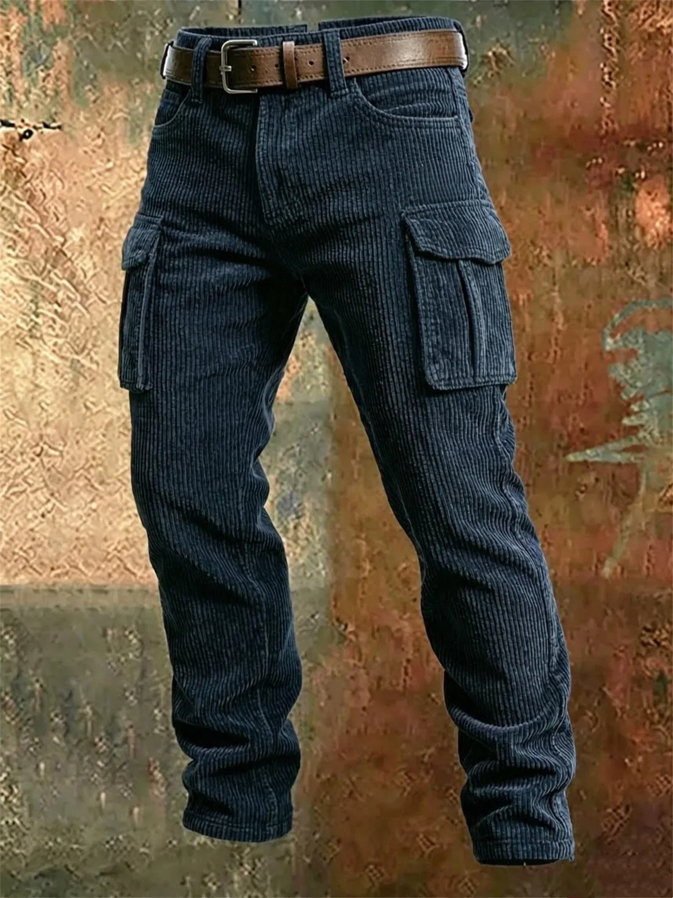 Work Pants, Outdoor Multi Pocket Corduroy Pants Autumn and Winter Casual Pants Men's Military Pants Daily Training Sports Pants